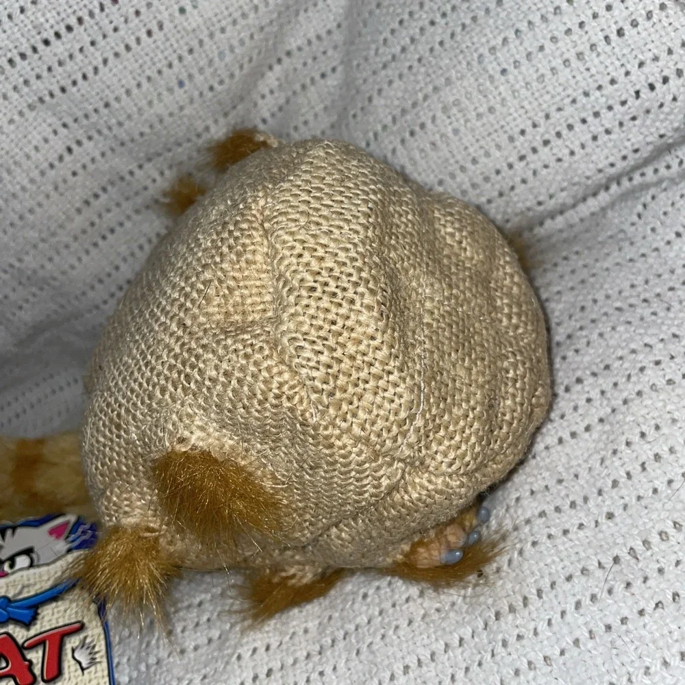 Vintage 1999 CAT IN THE BAG Potatoes Vibrates Meows Hisses Toy NOS